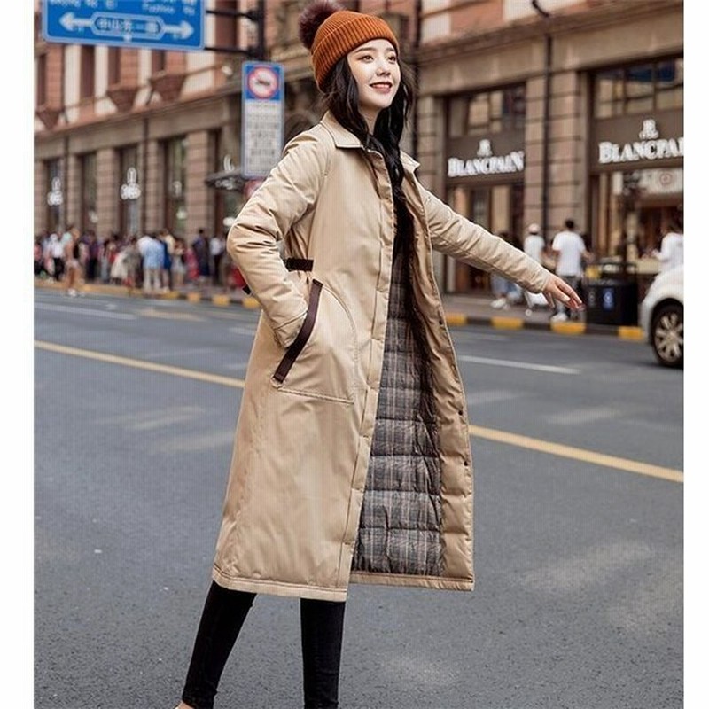 ダウンジャケット レディース Tklksdy ロング ダウンコート 軽量 アウター ロングコート 冬 暖かい 防寒服 代 30代 40代 5 通販 Lineポイント最大get Lineショッピング