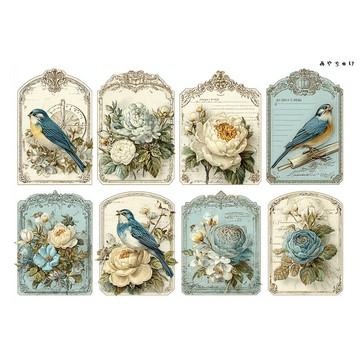 【10月新品】20-103-0214 裁切紙・拼貼素材