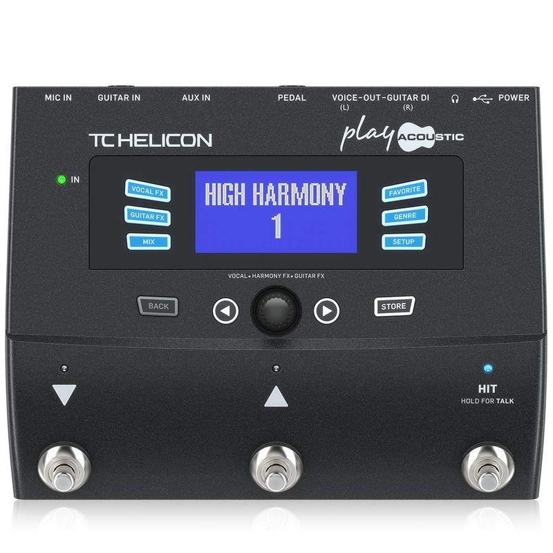 TC HELICON エレアコ・ギター用エフェクト付きボーカルエフェクター PLAY ACOUSTIC国内正規品