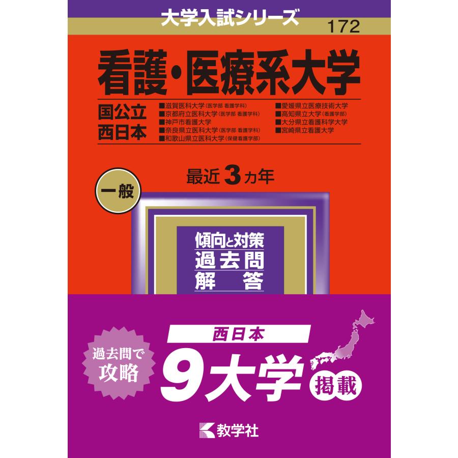 看護・医療系大学 国公立 西日本 2024年版