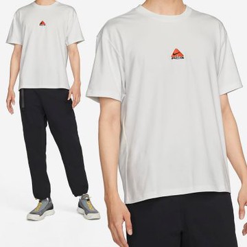 Nike As M Nrg Acg Ss Tee 男款 白色 ACG 刺繡Logo 休閒 短袖 DQ1816-121