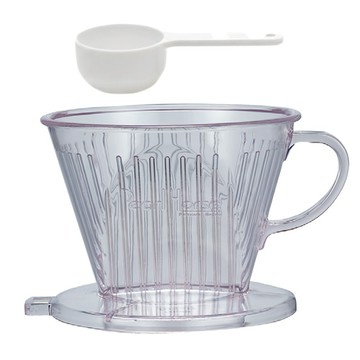 Pearl Horse 寶馬 102D 咖啡濾器 2~4 人用 AS樹脂  濾器 + 白杓  1個