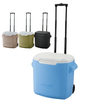 Coleman 26.5L拖輪冰箱(露營冰箱 戶外冰桶 保冰桶)