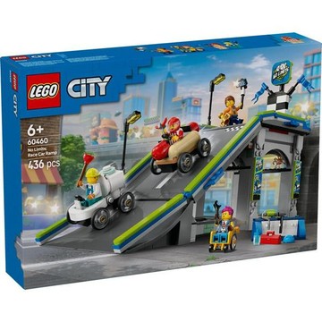 LEGO 樂高 城市系列 60460 樂高® 城市沒有極限：賽車坡道賽道