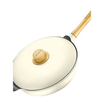 九陽Joyoung超輕29/32cm炒鍋不粘鍋輕奢派家用炒菜鍋無油煙2955D