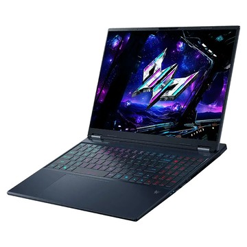 acer 宏碁 Predator 筆記型電腦 16吋 WQXGA 240Hz OLED 鏡面/Ultra 9 275HX/NVIDIA RTX 5060 8G  黑色  512GB  16GB  Windows 11  PHN16S-71-94UX