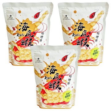 C'est bon 法米滋 咖哩棒  台式檸檬蝦口味  120g  3包