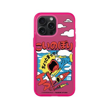 iPhone 15 Pro Max Clear 粉漾桃 - Paiheme Studio - Koinobori Family