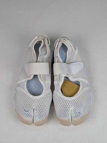 微瑕疵-左右腳鞋底鞋面泛黃 848386-100 W7 W NIKE AIR RIFT BR 忍者鞋 白色