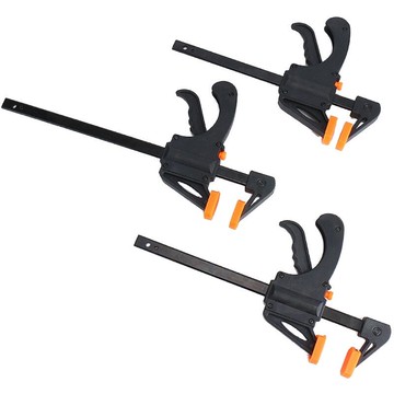 木工快速F夾 4-6吋 快速夾 木工夾 夾具 正反夾 F型夾 可調節夾具【DB265】 123便利屋