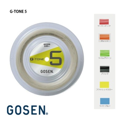 gosen ゴーセン バドミントン ストリングス ジートーン G-TONE ロール