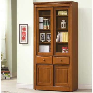 AS雅司-查爾下抽書櫃-82*40*197CM