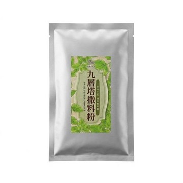 麗紳和春堂 九層塔撒料粉(100g/包)x4包