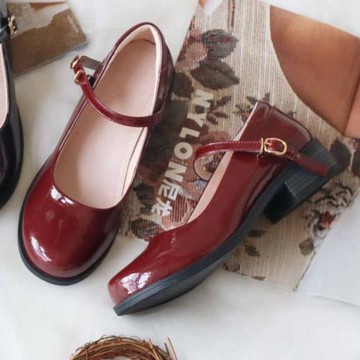 單鞋女秋新款古風小皮鞋女平底法風復古瑪麗珍鞋學生文藝219281