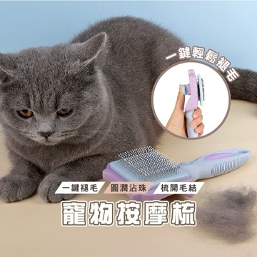 台灣現貨_P002 寵物除毛梳 貓梳子 狗梳毛 寵物梳子 除毛梳 貓毛梳 寵物梳 寵物針梳 貓咪梳子 廢毛梳