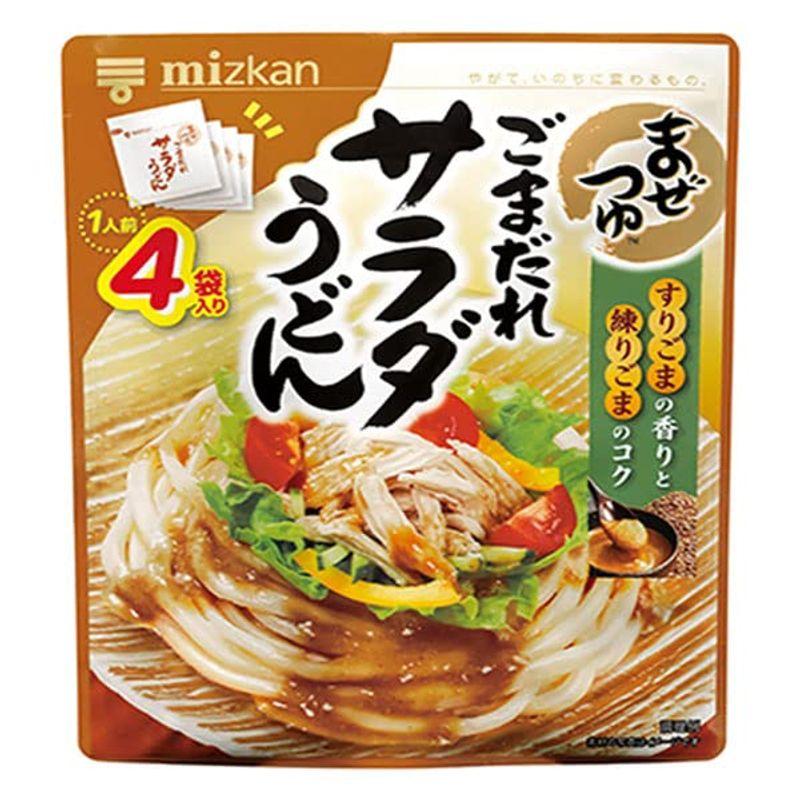 ミツカン まぜつゆ ごまだれサラダうどん (29g×4袋)×12袋入