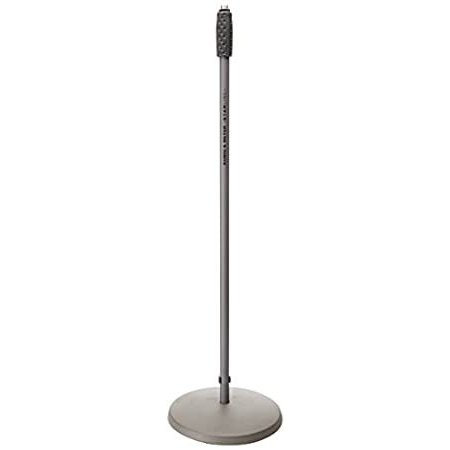 KM KM-26010 Microphone Stand-Soft-Touch Height Adjustment-Gray (26010.500