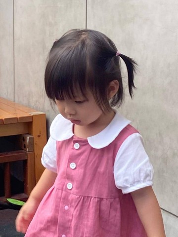 圓領洋裝(短袖)-訂製款 小梅