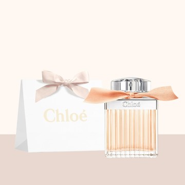 【Chloe’】 沁漾玫瑰女性淡香水75ML +品牌紙袋(送禮首選)