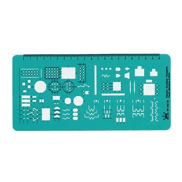 【 徠福 】電氣符號定規  / 片 TP-461A