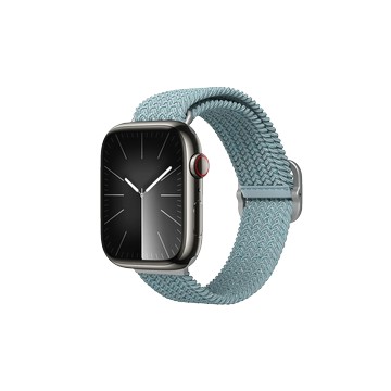 Apple Watch Series 9 (45mm) Apple Watch 專用編織錶帶 湖水藍