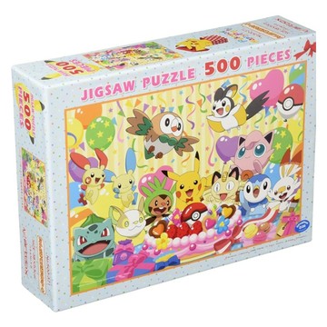 enSKY 寶可夢拼圖 Set 500片  3歲以上  尺寸約38x53cm  500-371  1盒