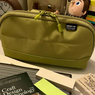 🔥品質超好🔥原創學生簡約三角文具盒男女大容量多功能筆包日係高顔值收納袋