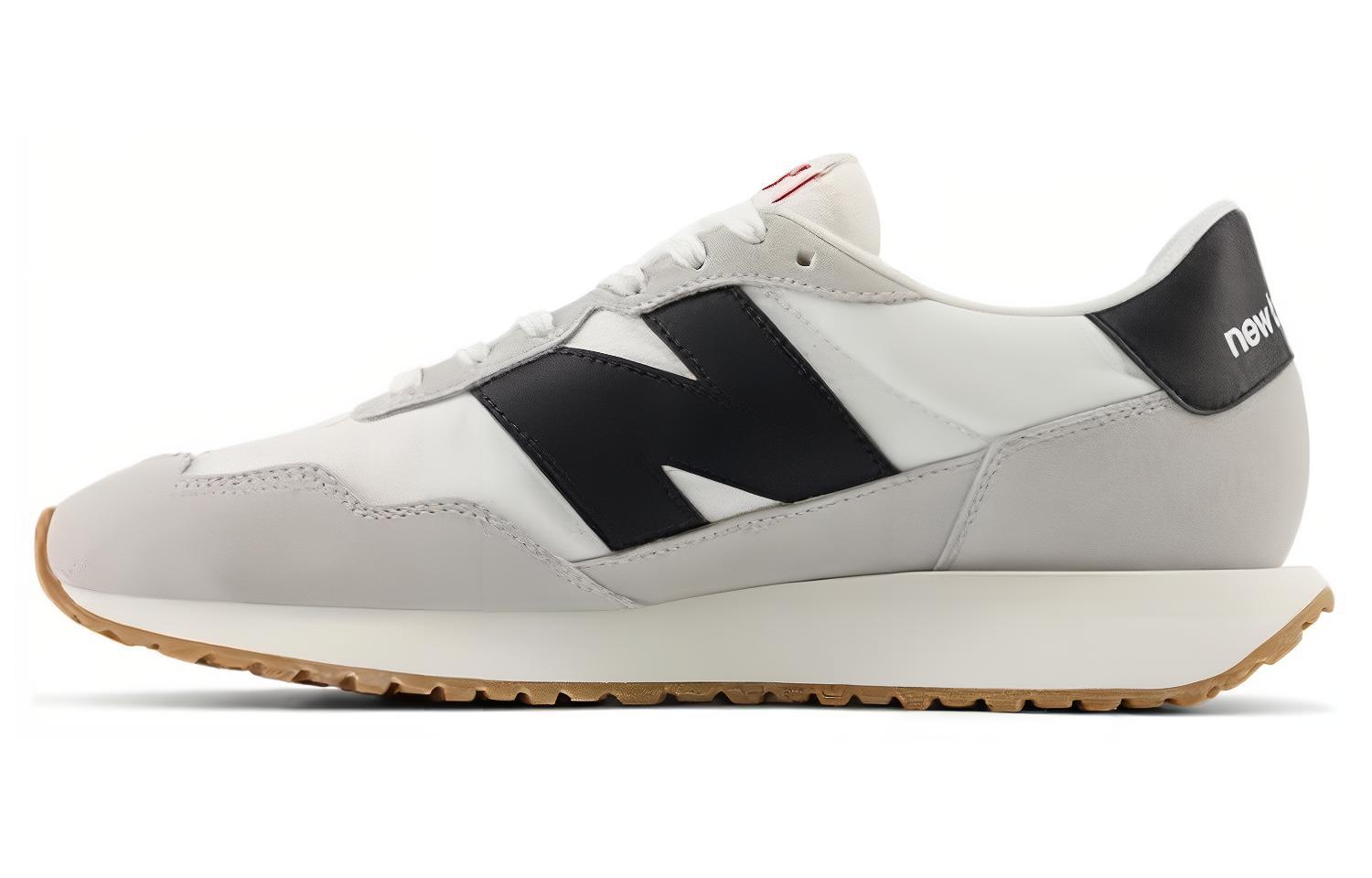 NEW BALANCE 237 WHITE GREY BLACK