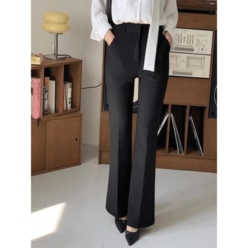 Codibook｜韓國 paknamae 多本那彈性修身喇叭西裝褲［預購］長褲 西裝褲 女裝