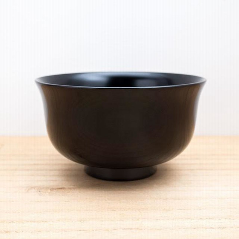 川連漆器 羽反 椀 百合型 人気の蜻蛉 本溜 本漆天然木純国産