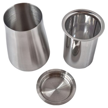 卡特屋 咖啡篩粉器 SUS304材質 80目濾網 台灣出貨  不銹鋼原色  1組