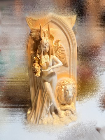 彌雅丨祭壇神像 Isis 伊西斯女神丨埃及女神愛希斯丨魔法擺件