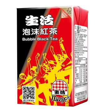 NuLife 泡沫紅茶250ml(24入/箱)-TQF微笑標章