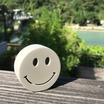 【有泥相伴】微笑  清水模 水泥擺飾