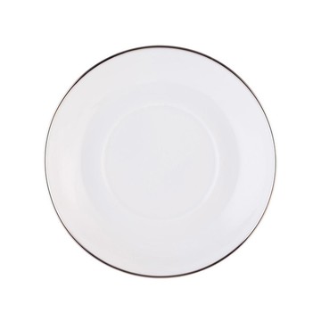 LEGLE｜Mil 造型杯底碟 - 銀邊