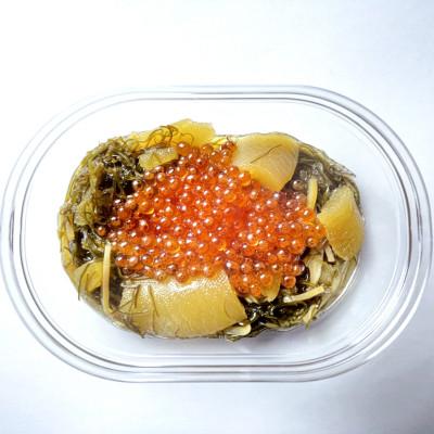 ふるさと納税 留萌市 海鮮松前漬け・いくらの贅沢盛り 600g(150g×4P入)小分けタイプ