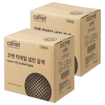 comet 餐巾紙  棕色  2組  1000張