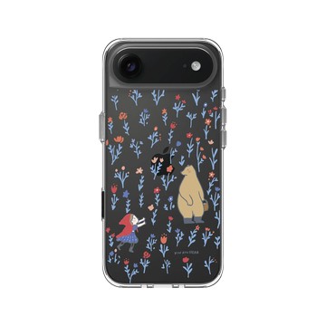 iPhone Air Clear Case（相機按鈕） 透明 - 咻咻熊 XiuXiubear - 大咻熊與小紅帽