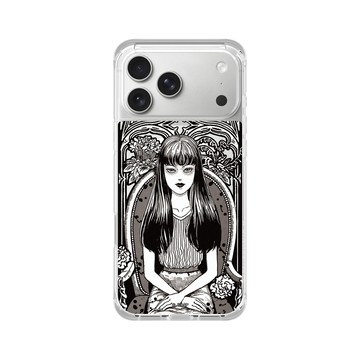 iPhone 17 Pro Max ClearX (MagSafe 兼容) 晶透白 - 伊藤潤二驚選集 Junji Ito - 女王富江