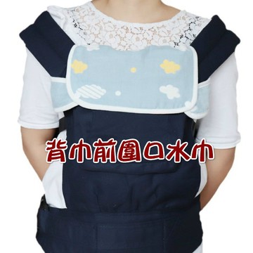 (台灣出貨)嬰幼兒背帶多功能口水巾6層紗布