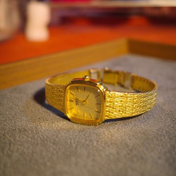 母親節禮物 Seiko Kombo Gold tone watch