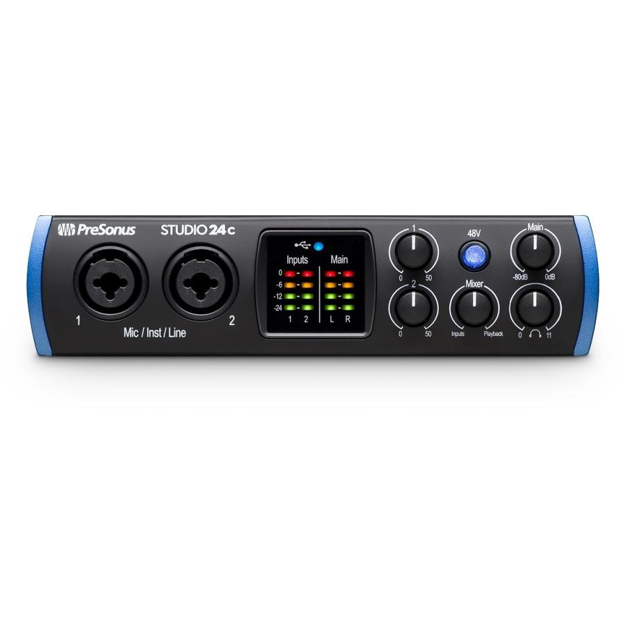 PreSonus プレソナス   Studio 24c USB Type-C オーディオ MIDIインターフェース(渋谷店)