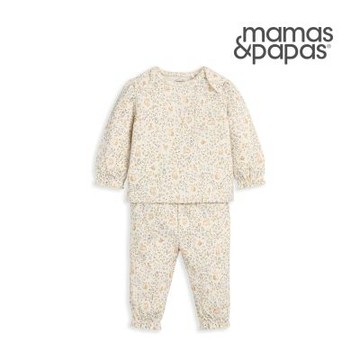 Mamas&Papas 晨光小兔與碎花-晚安套裝