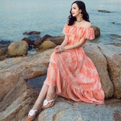 ブルー レッド パープル プルオーバー レディースワンピース ロングシャツワンピ リゾートワンピ リネン 海 オープニング大セール