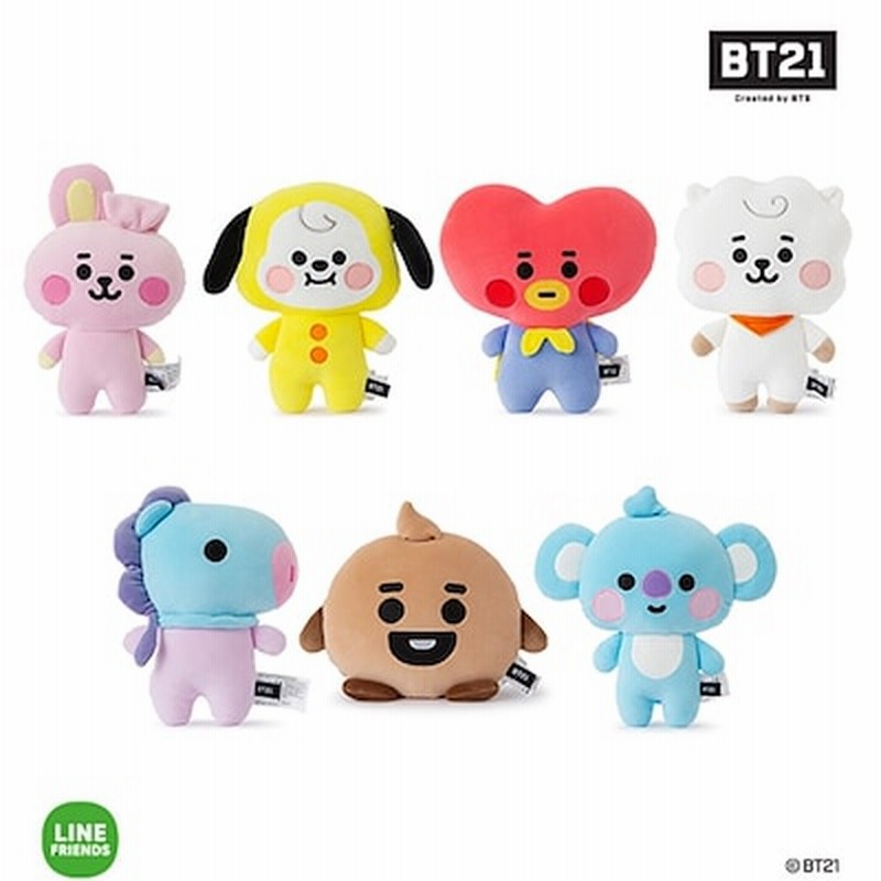 Bt21bt21 Babyハグミークッションぬいぐるみ ピロー Line Friends正規 通販 Lineポイント最大1 0 Get Lineショッピング