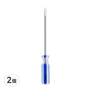 JETECH 捷特 彩條起子 一字型107 高強度鉻釩鎳鋼刀桿 日本設計 附磁性  2個