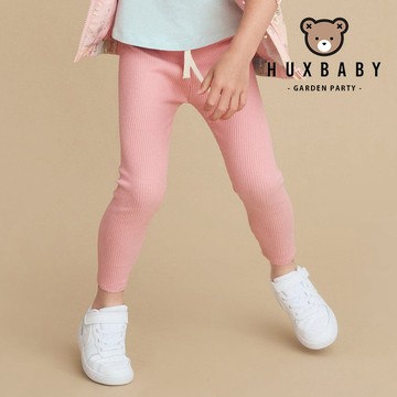 澳洲 Huxbaby 粉紅雲彩小熊內搭褲