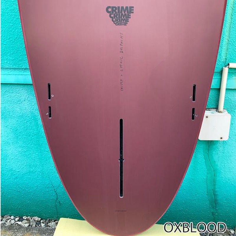 クライムサーフボードゴシックドルフィン6'6 美味い 2+1 シングル+スタビライザー - サーフィン・ボディボード