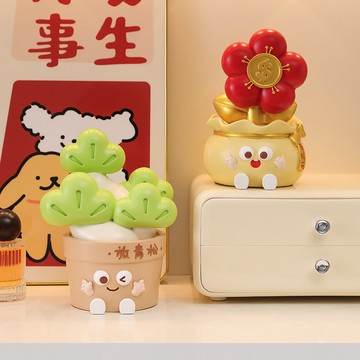 熱賣爆款輕奢禮物放輕鬆樹脂擺件家居裝飾用品喬遷新居辦公室客廳布置1015 5BXM