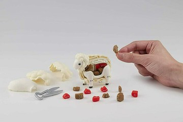 MegaHouse 桌遊趣味拼圖 買一整隻羊 成吉思汗烤肉 【鯊玩具】